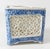Japanese Mid-Century Japanese Blue and White Reticulated Censer or Pot Pourri For Sale - Image 3 of 8