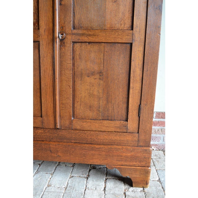 Antique Oak Louis Philippe Girls Wardrobe For Sale - Image 6 of 11