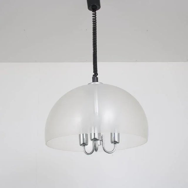 Hanging Lamp by Glashütte Limburg, Germany, 1970s For Sale - Image 9 of 11