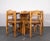Mid-Century Modern Dining Table & Chairs Set in the Style of Rainer Daumiller, 1970s, Set of 6 For Sale - Image 3 of 13