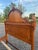 Victorian Lexington Carved Victorian Mansion Oak Bed - Queen Size For Sale - Image 3 of 12