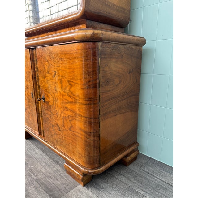 Art Deco Sideboard with Display Cabinet, 1940s For Sale - Image 14 of 18