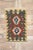 Red Vintage Persian Shiraz Kilim Rug - 01'11 X 02'10 For Sale - Image 8 of 9