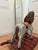 Large Vintage Folk Art Wooden Rocking Horse For Sale In Boston - Image 6 of 8