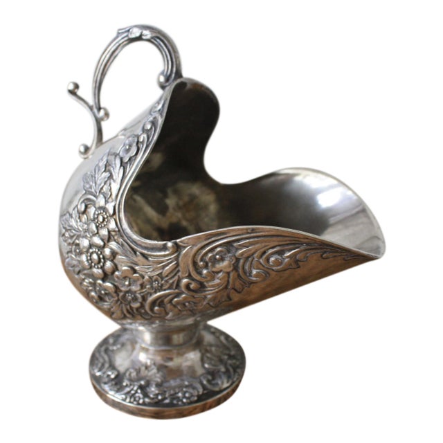 20th Century Americana Silver Sugar Scuttle For Sale