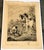 Antique Etching by French Artist Louis Monziès After Eugene Fromentin - Orientalist Falconry Equestrian For Sale - Image 9 of 17