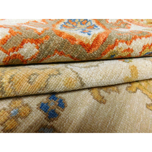 Vintage Ziegler Style Handmade Rug. 8'2"x 10'3" For Sale - Image 16 of 17