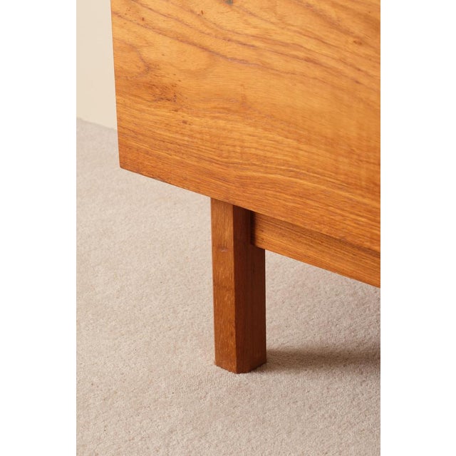 Brown Vintage Sideboard, Denmark, 1960s For Sale - Image 8 of 9