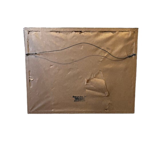 Mid 20th Century Zvi Livni Signed Vintage Lithograph "Twilight Over Jerusalem" – Framed Judaica Art For Sale - Image 12 of 18