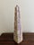 Stone Neoclassical Solid Marble Green and Brown Obelisk For Sale - Image 7 of 13