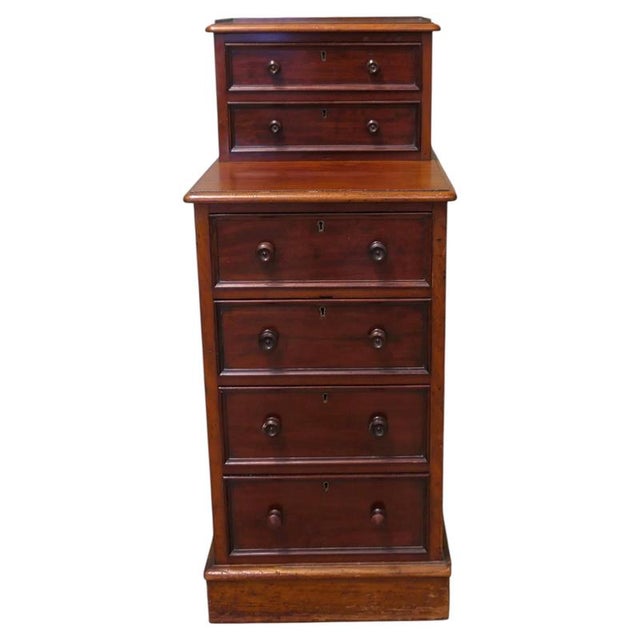 Wood Hotel Reception Greeting Station For Sale - Image 7 of 7