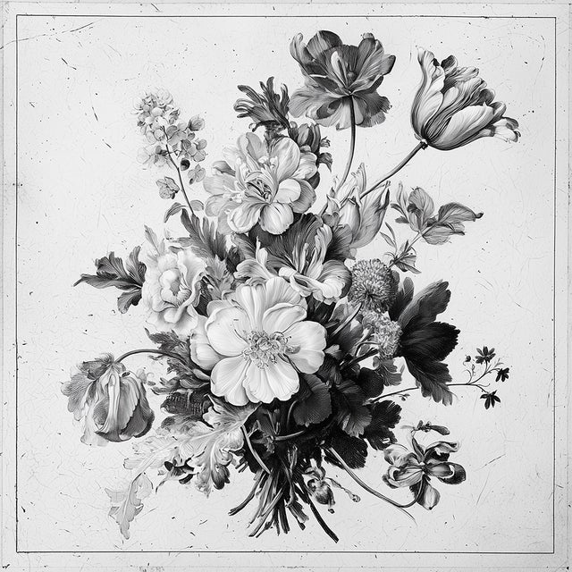 Illustration Antique Botanical Study No. 4 - Natural History Fine Art Print For Sale - Image 3 of 3