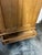 Brown Large French Country Bonnetière in Carved Pine, 1920s For Sale - Image 8 of 11