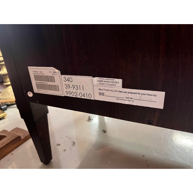 Ethan Allen Veronica Mirrored Chest Dresser 3 Drawers Storage Chairish