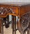 Antique Renaissance Revival Mahogany Northwind Library Table W/ Cocktail Tables For Sale - Image 10 of 12