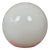Vintage Table or Wall Lamp in Porcelain and Opaline Glass, 1980s For Sale