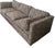 Textile Milo Baughman-Style Mid-Century Modern Sofa on Casters, 1970s For Sale - Image 7 of 7