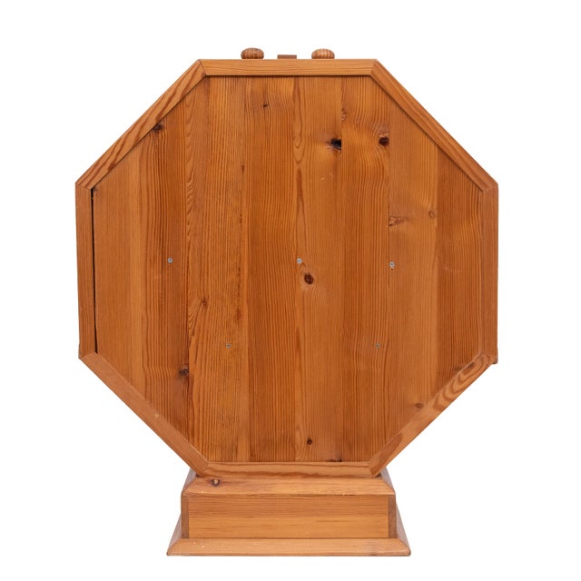 Wood Vintage Metamorphic Pine Dry Bar, 1970s For Sale - Image 7 of 13