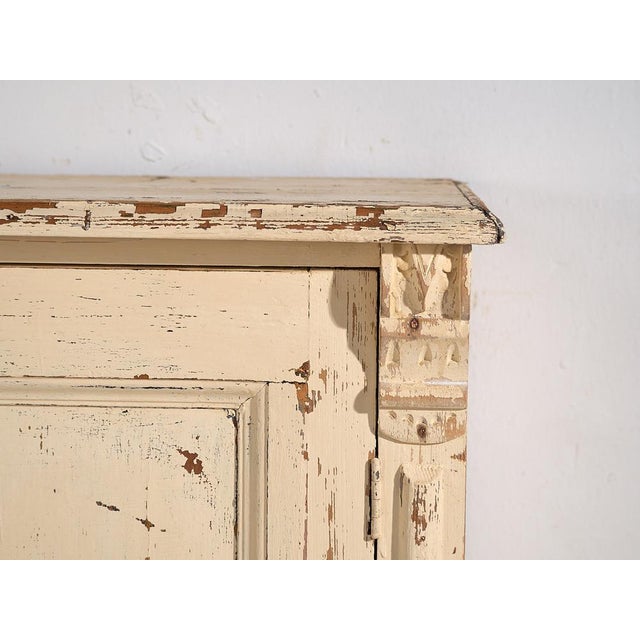 White Small Vintage White Buffet, 1920s For Sale - Image 8 of 11