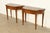 Baker Furniture Federal Inlaid Mahogany Flip-Top Consoles or Game Tables, Pair For Sale - Image 14 of 14
