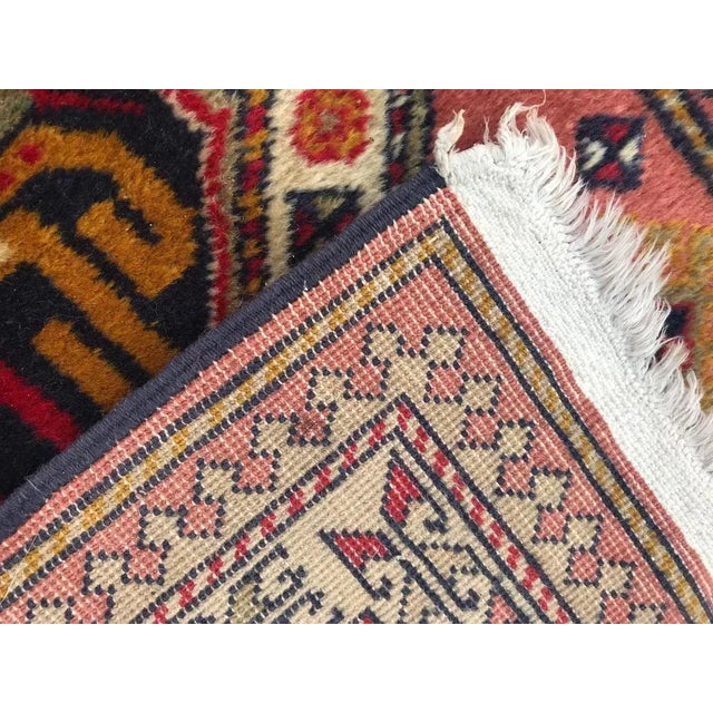 Vintage Shirvan Caucasian Azerbaijan Runner For Sale - Image 13 of 14