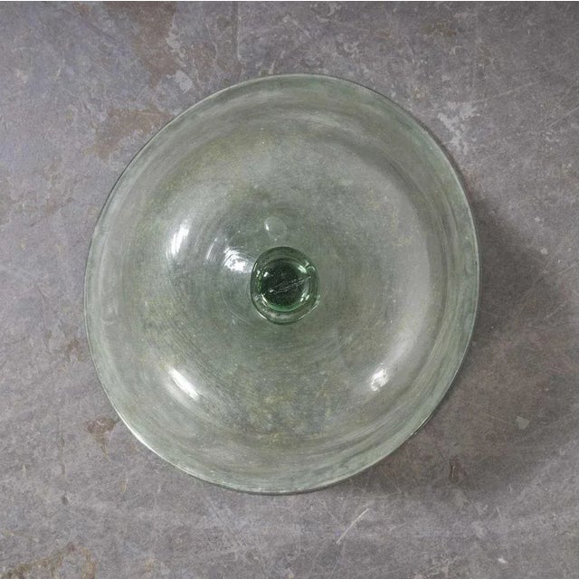 19th Century French Mouth Blown Glass Cloche For Sale - Image 4 of 7