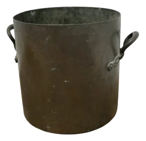 Large 19th Century Tinned Copper Cooking Pot
