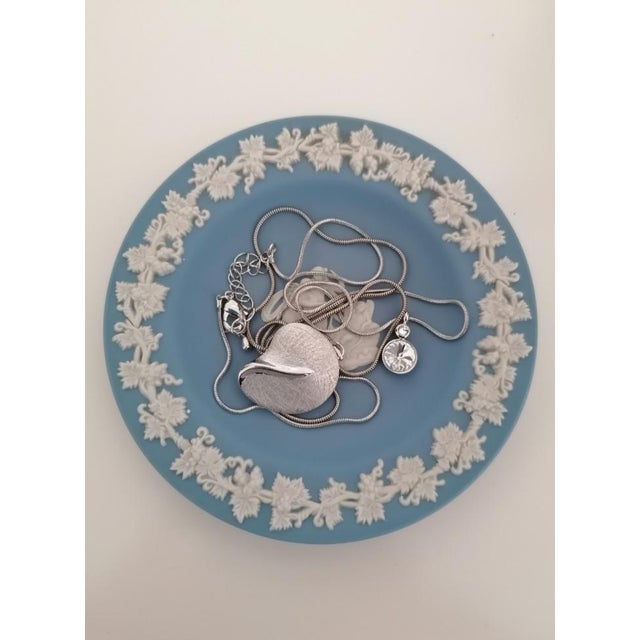 Three Piece Set in Blue and Pink Jasperware from Wedgwood, Set of 3 For Sale - Image 6 of 16