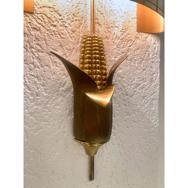 Neoclassical Brass and Bronze Wall Sconces from Maison Charles, 1970s, Set of 2 For Sale - Image 11 of 13