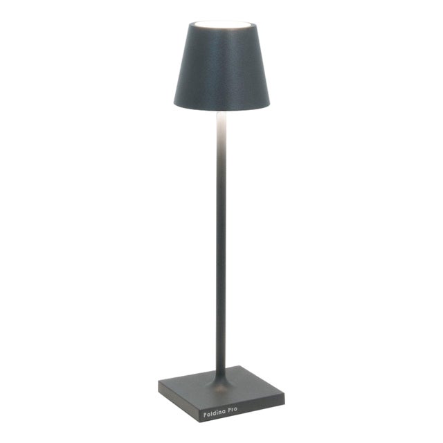 Zafferano Poldina Micro Lamp, Dark Gray For Sale