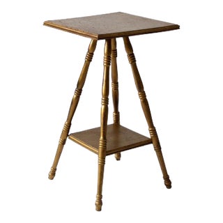 Antique Painted Side Table For Sale