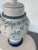 Mid 20th Century Light Blue Floral Chinoiserie Ginger Jar Lamp For Sale - Image 15 of 16