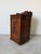 Traditional Antique Edwardian Carved Wood Purdonium / Bedside Cabinet With Brass Hardware For Sale - Image 3 of 13