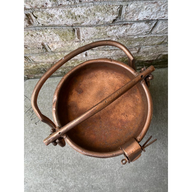 Antique Copper Vessel For Sale - Image 9 of 11