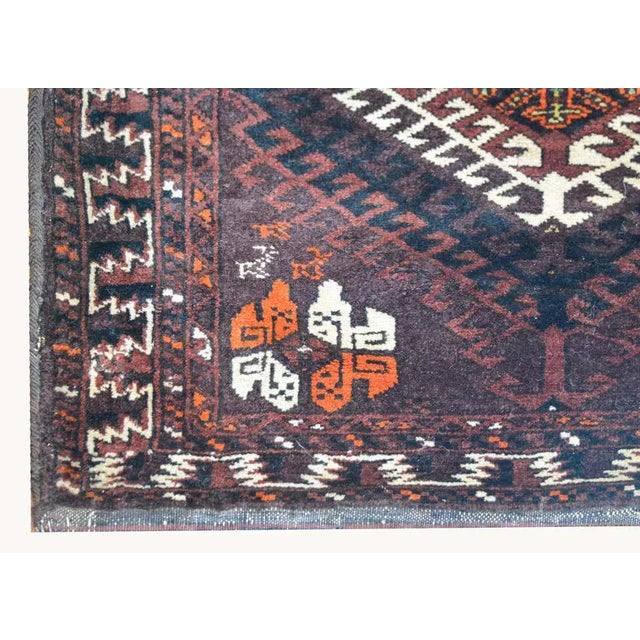 Early 20th Century Baluch Saddle Bag Rug For Sale In Chicago - Image 6 of 9