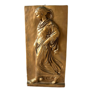 Antique Plaster Cast Relief of Gadiva