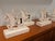 Late 20th Century Vintage Folk Art Equestrian Chic Wood Race Horse Sculpture Carnaval Fair Game Pieces - Set of 6 For Sale - Image 5 of 18
