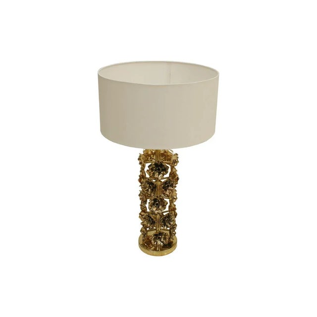Italian Contemporary Brass Table Lamps, Set of 2 For Sale - Image 3 of 7