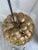 2010s Contemporary Gold Florentine Iron Pendant Light For Sale - Image 5 of 9