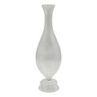 Aldo Cibic for Paola C Pims Signed Italian Blown Glass Bottle Vase For Sale