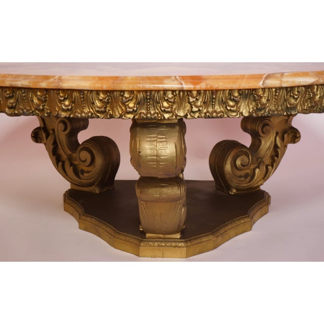Muller's Onix コーヒーテーブル　HECHO EN MEXICO Muller Onyx Top Arturo Pani Coffee Table - Etsy