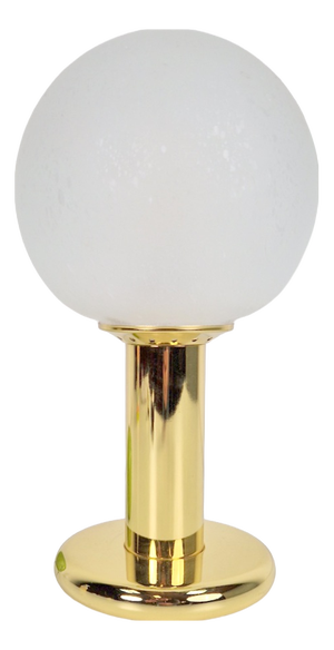 Vintage Sphere Table Lamp in Brass by Targetti Sankey, Italy, 1960s