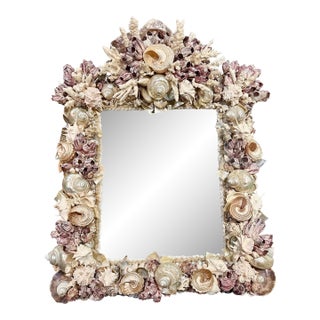 Annalise Shell Decorated Mirror For Sale