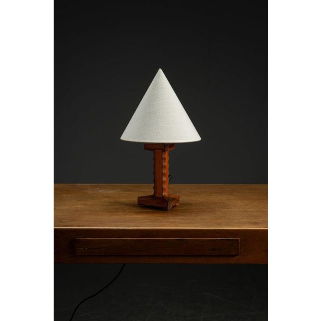 Amsterdam School Table Lamp, 1920s For Sale - Image 6 of 9