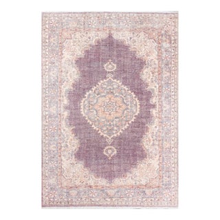 Momeni Helena Saloni Plum 5' X 8' Area Rug For Sale