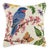 Bluebird Hook Pillow, 16" x 16" For Sale