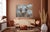Textile Large Sized Coral Flowers Painting on Canvas For Sale - Image 7 of 7