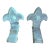 Architectural Fluer Des Leys Copper Ornaments - Pair For Sale