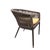 Modern Outdoor Dining Chairs Lebello Set of 4 For Sale