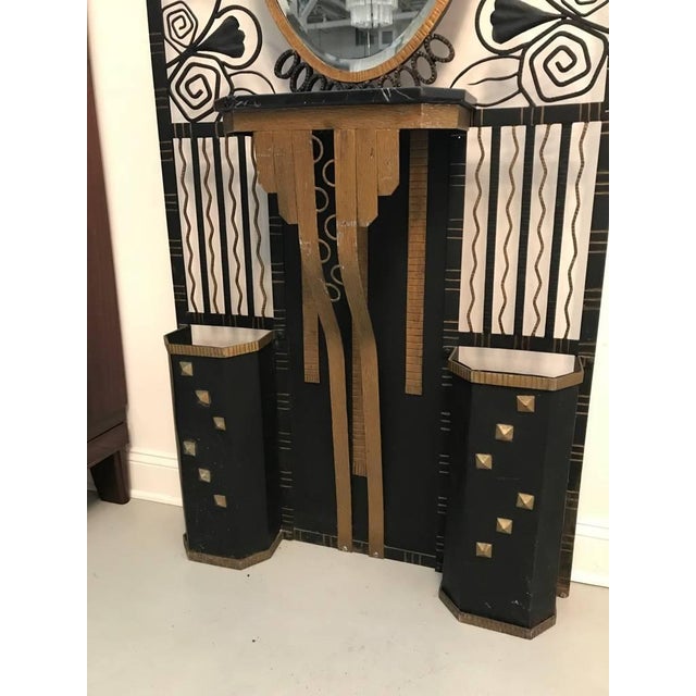 French Art Deco Hall Tree in Edgar Brandt Style For Sale - Image 10 of 13